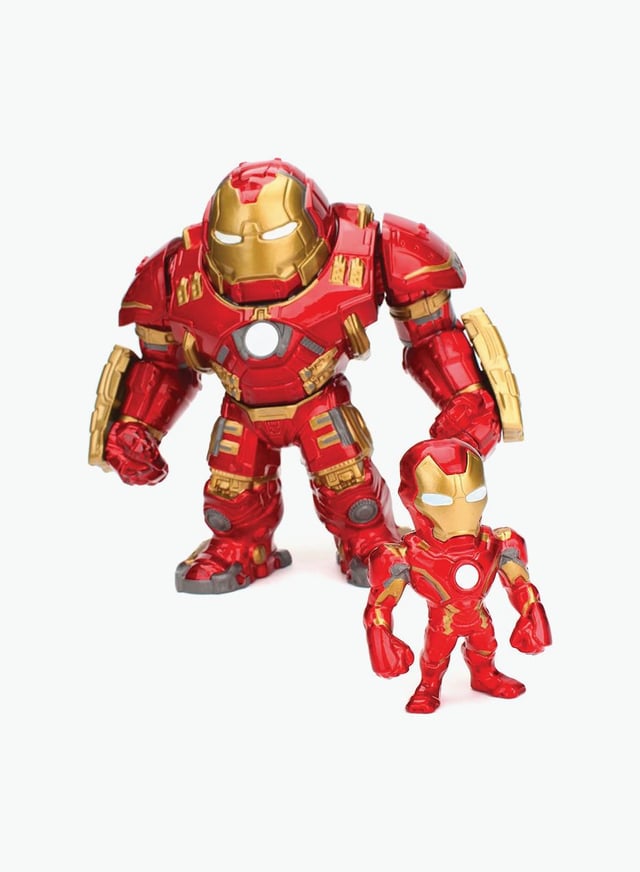 Hulkbuster 6.5'' + Iron Man 2.5'' figure