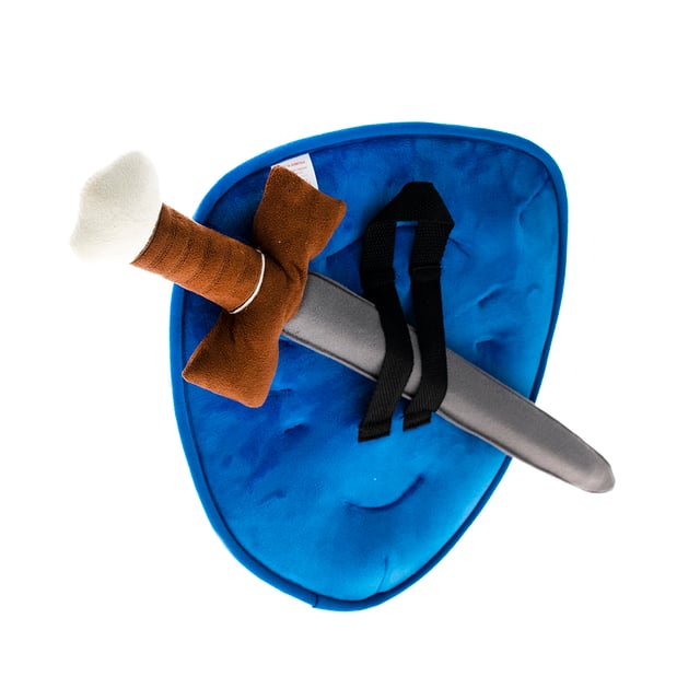 Plush toy: sword and shield
