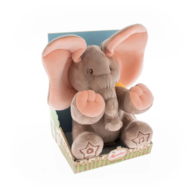 Hide-and-seek playing elephant