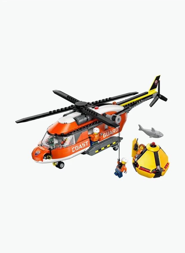 Կառուցողական խաղ City «Ափամերձ պահպանության ուղղաթիռ»