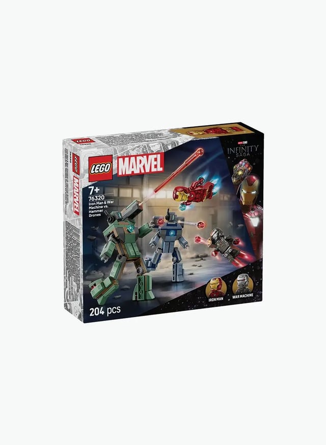 Construction set Marvel "Iron Man and War Machine vs. Drone Flyers"