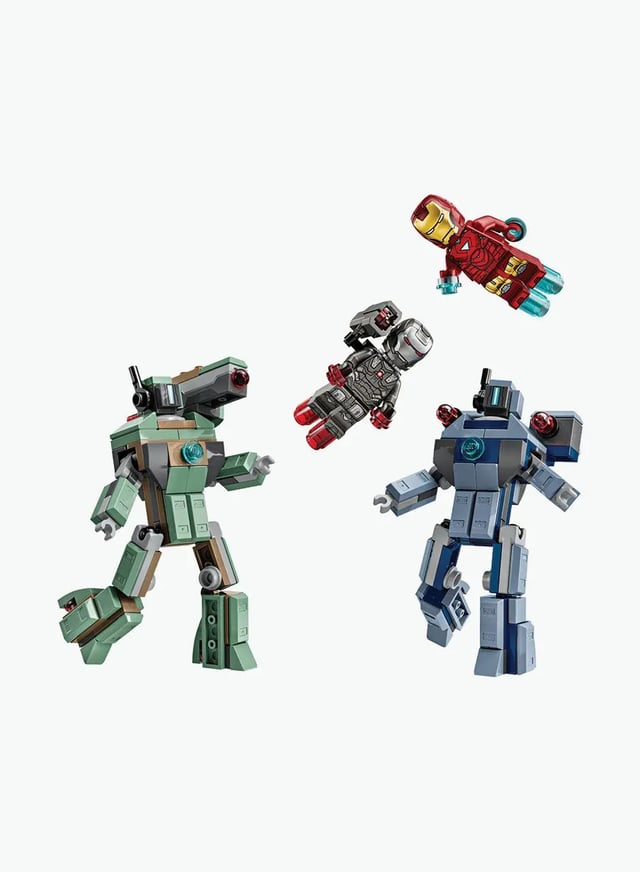 Construction set Marvel "Iron Man and War Machine vs. Drone Flyers"