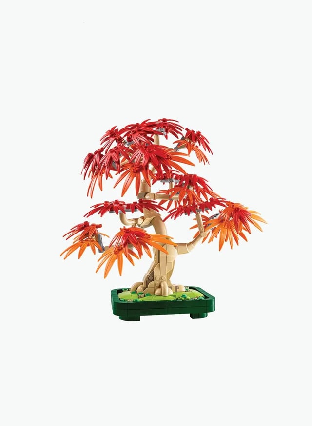 Construction Set BOTANICAL COLLECTION "Japanese Red Maple Bonsai Tree"