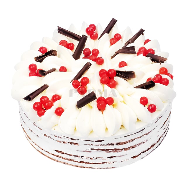Cake "Parma" with raspberry /10-12 servings/