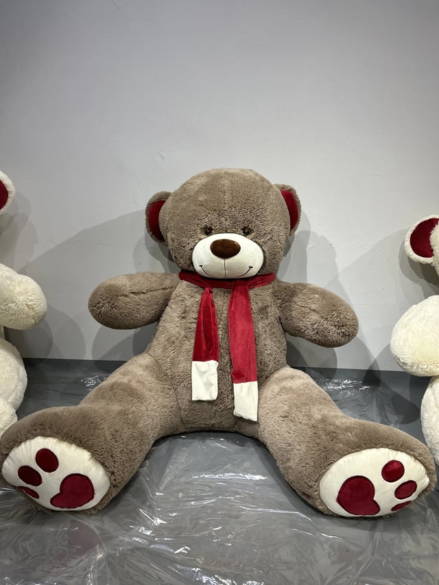 Փափուկ արջուկ «Kelvin»  մուգ շագանակագույն, 160 սմ․