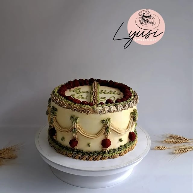Cake with Lambert design – "Lyusi Sweets Art" / For 10 people /