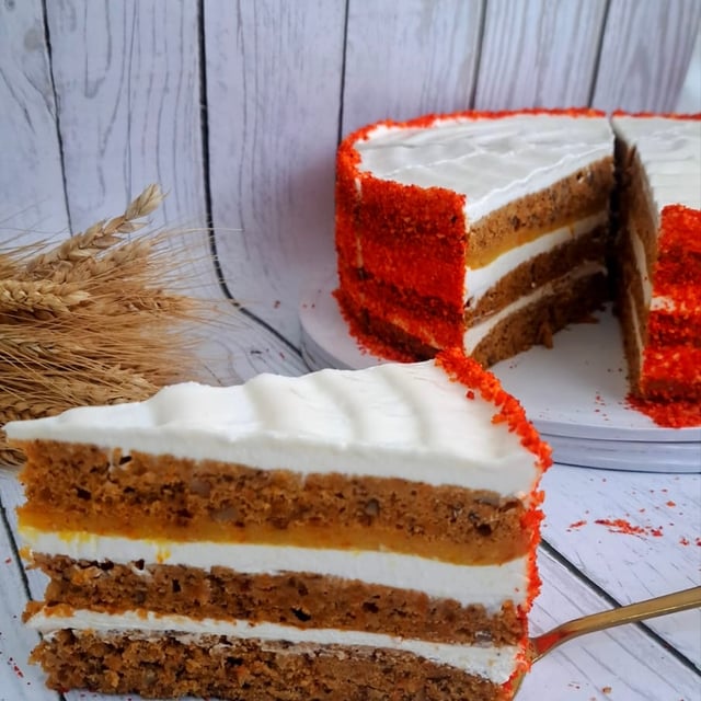 Գազարով տորթ - Lyusi  Sweets Art   20 անձի համար