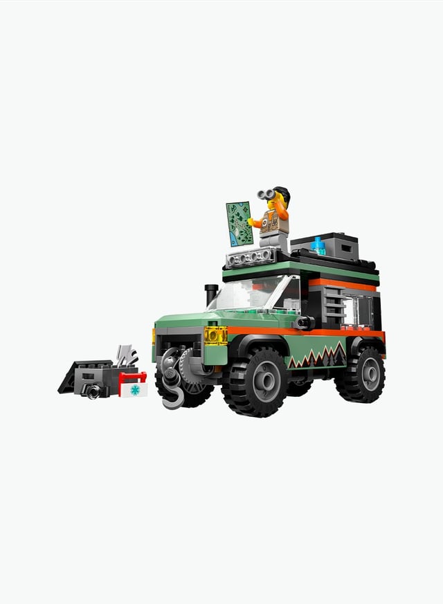 Construction set City "Mountain 4x4 Off-Roader"