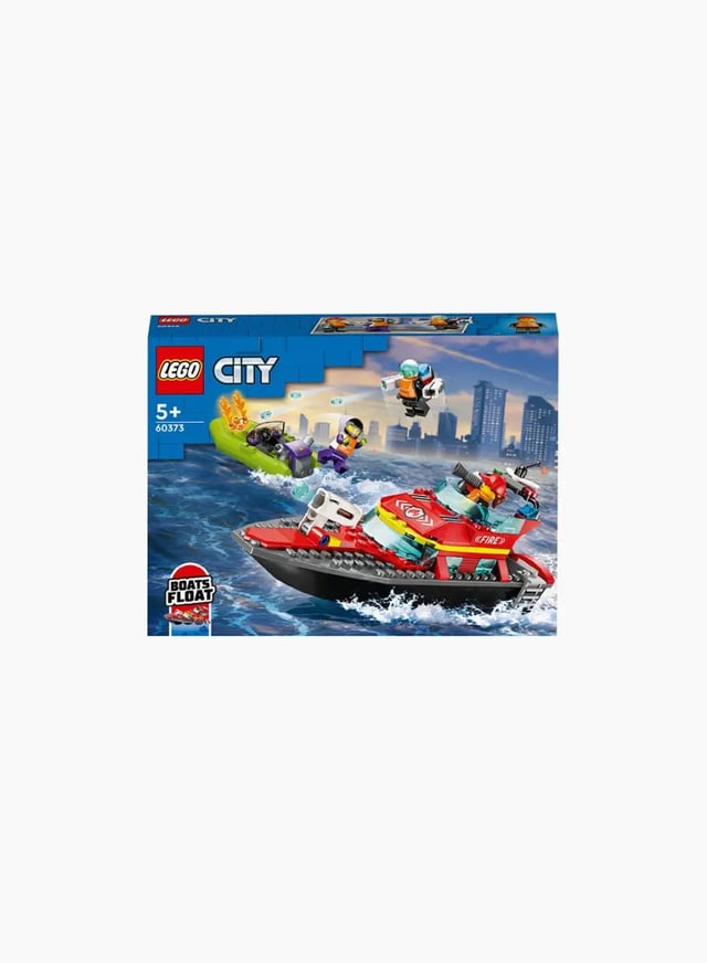 Construction set City "Fire Rescue Boat"
