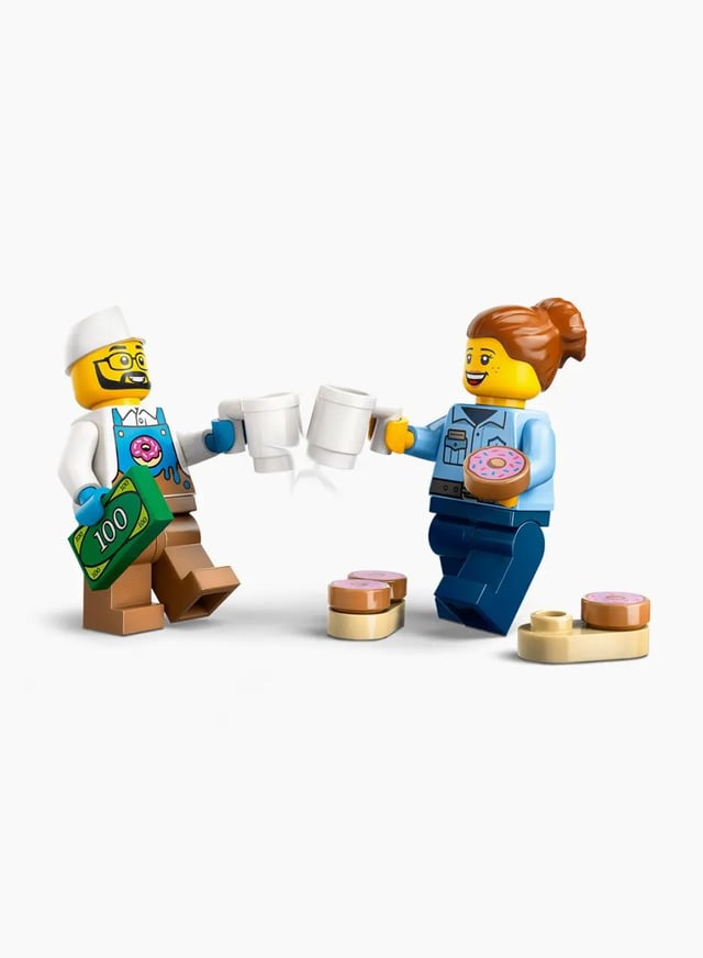 Construction Game City "Truck with Donuts"