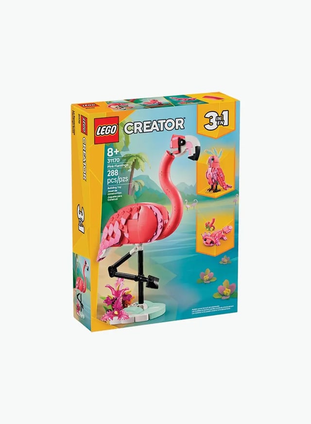 Construction Game Creator "Wild Animals: Pink Flamingo"