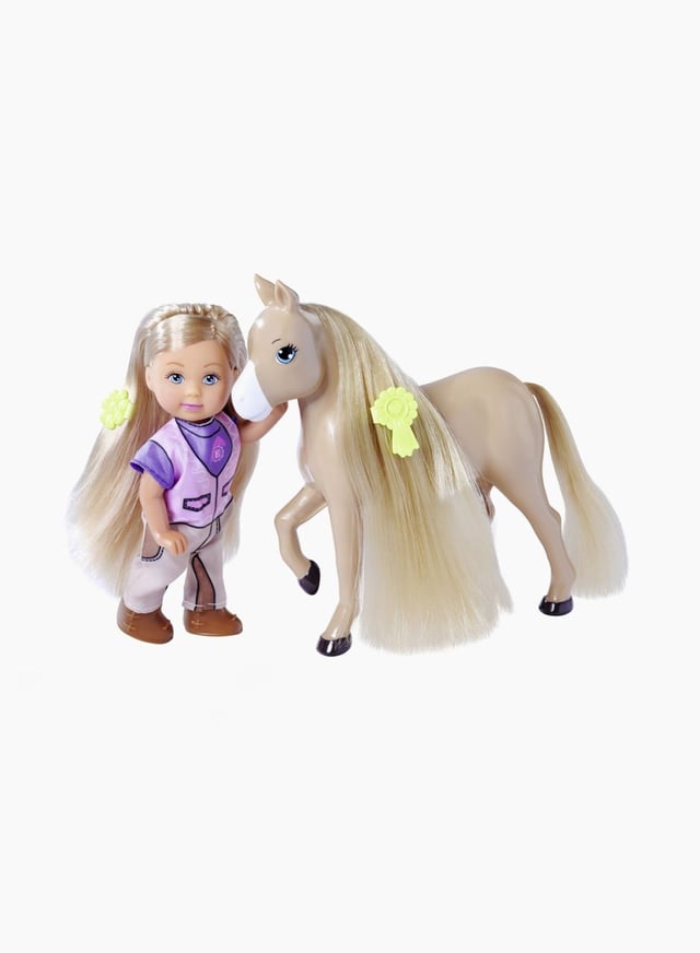 Doll Evi "Travel with Carriage"