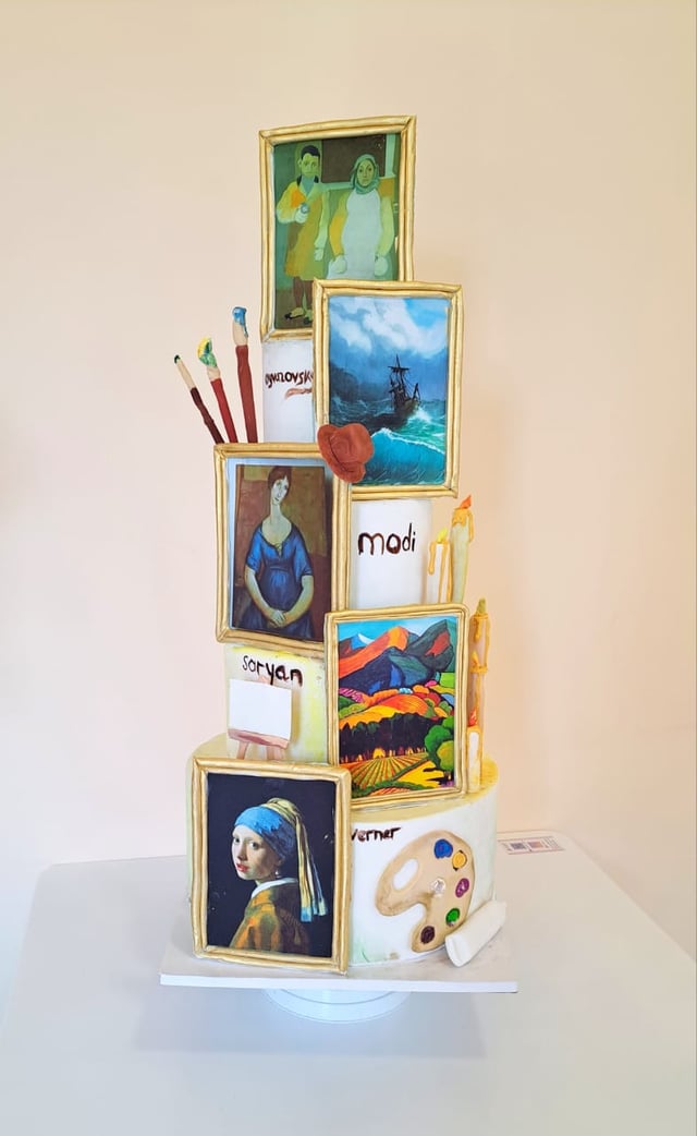 Տորթ  10 անձի համար  - Lyusi  Sweets Art   N7