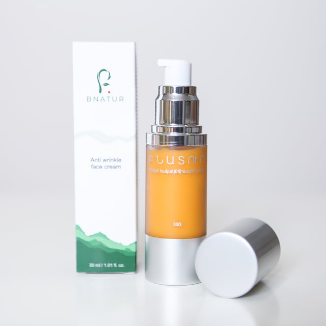 Դեմքի հակակնճիռային քսուք 30մլ - Բնատուր