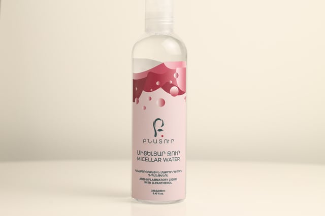 Micellar Water Anti-Inflammatory Cleansing Liquid with D-Panthenol 250 ml - Bnature