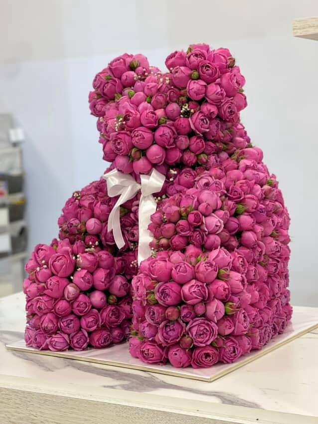 Floral arrangement bear - Bloomie
