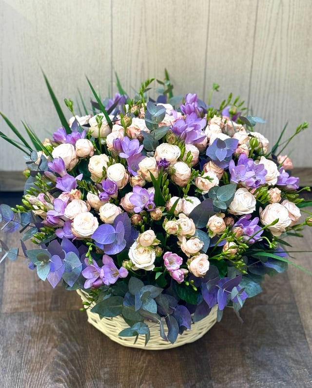 Цветочная корзина 23 - Avenue des Fleurs