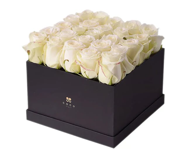 Floral arrangement "Crystal" (large) - Coco Fiori
