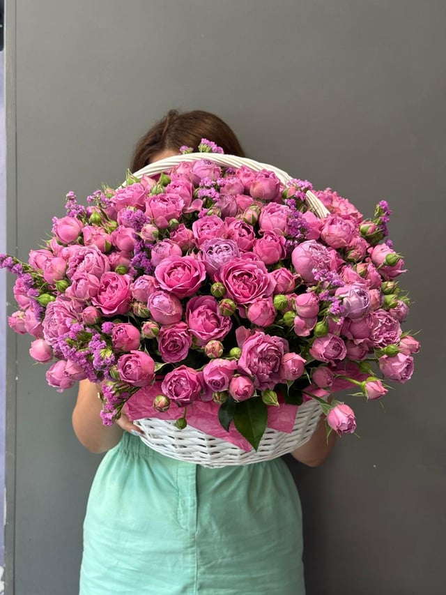 Basket Misty bubbles - Flower Lab