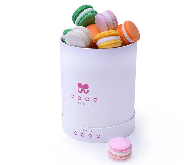 Sweet Macarons Set 17cm - Coco Fiori
