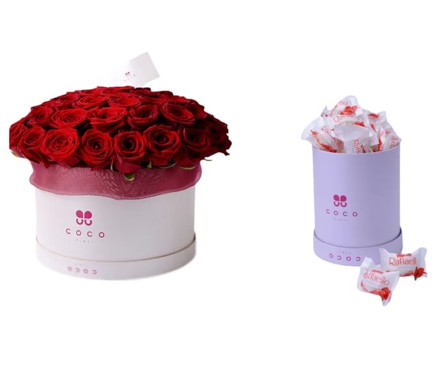 Rubino and Raffaello Set - Coco Fiori