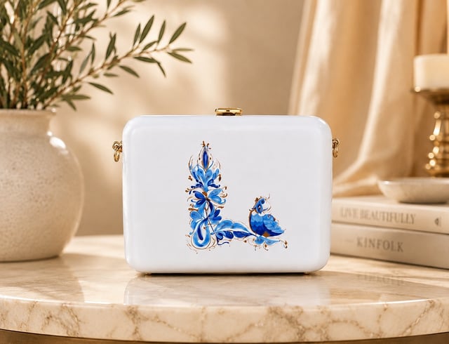 Bag  Elegance: L with bird letter - TD PRODUCT
