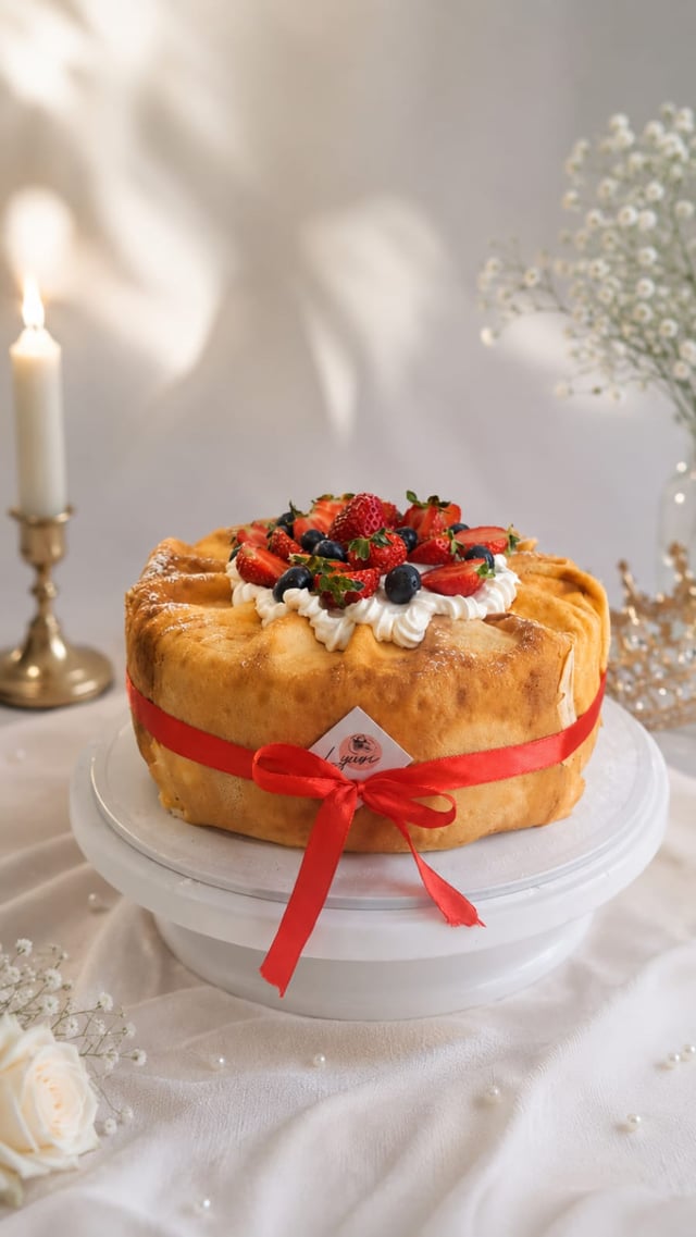 Տորթ կրեպ  10 անձի համար  -  Lyusi Sweets Art
